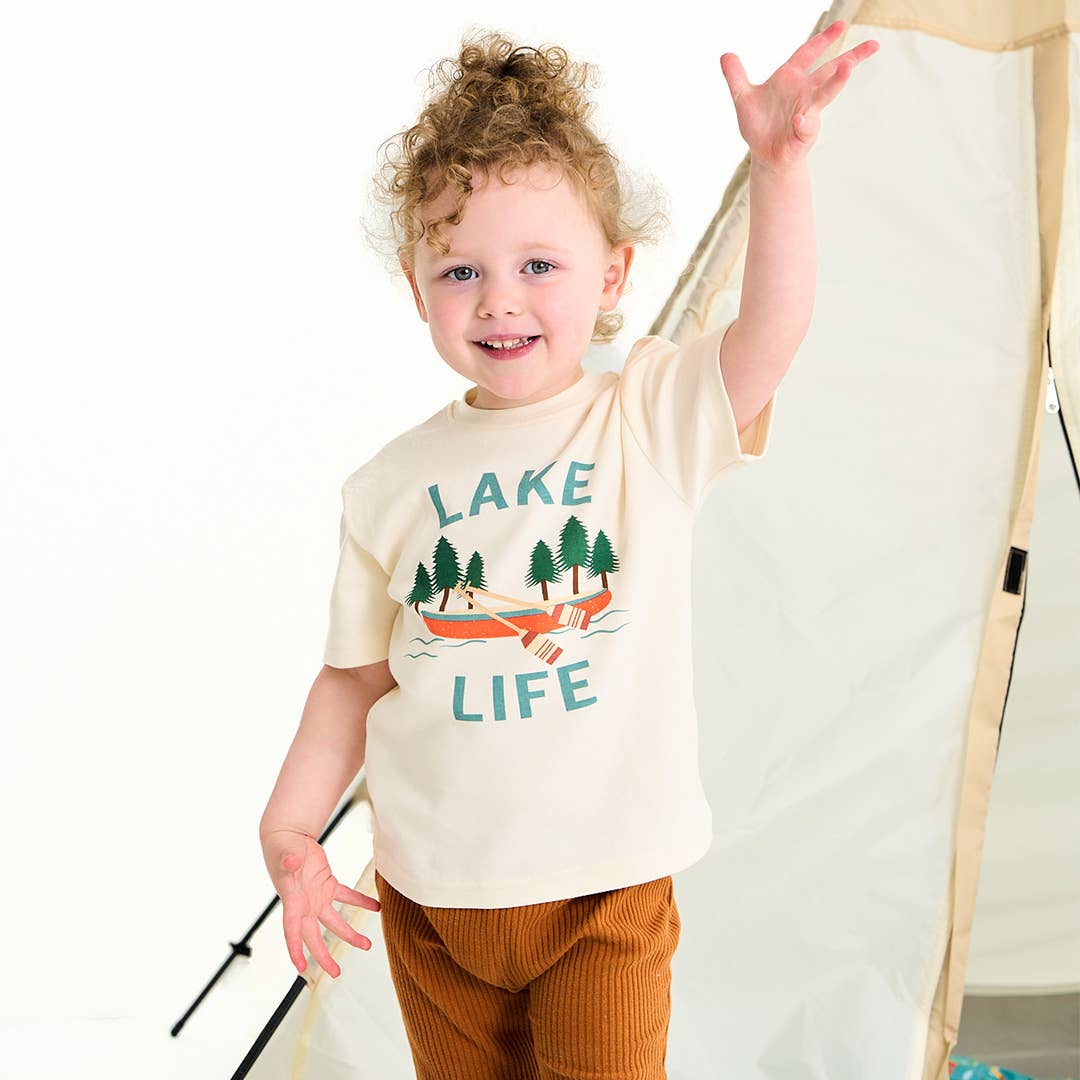 Lake Life Cotton Toddler Tee Kids Shirt