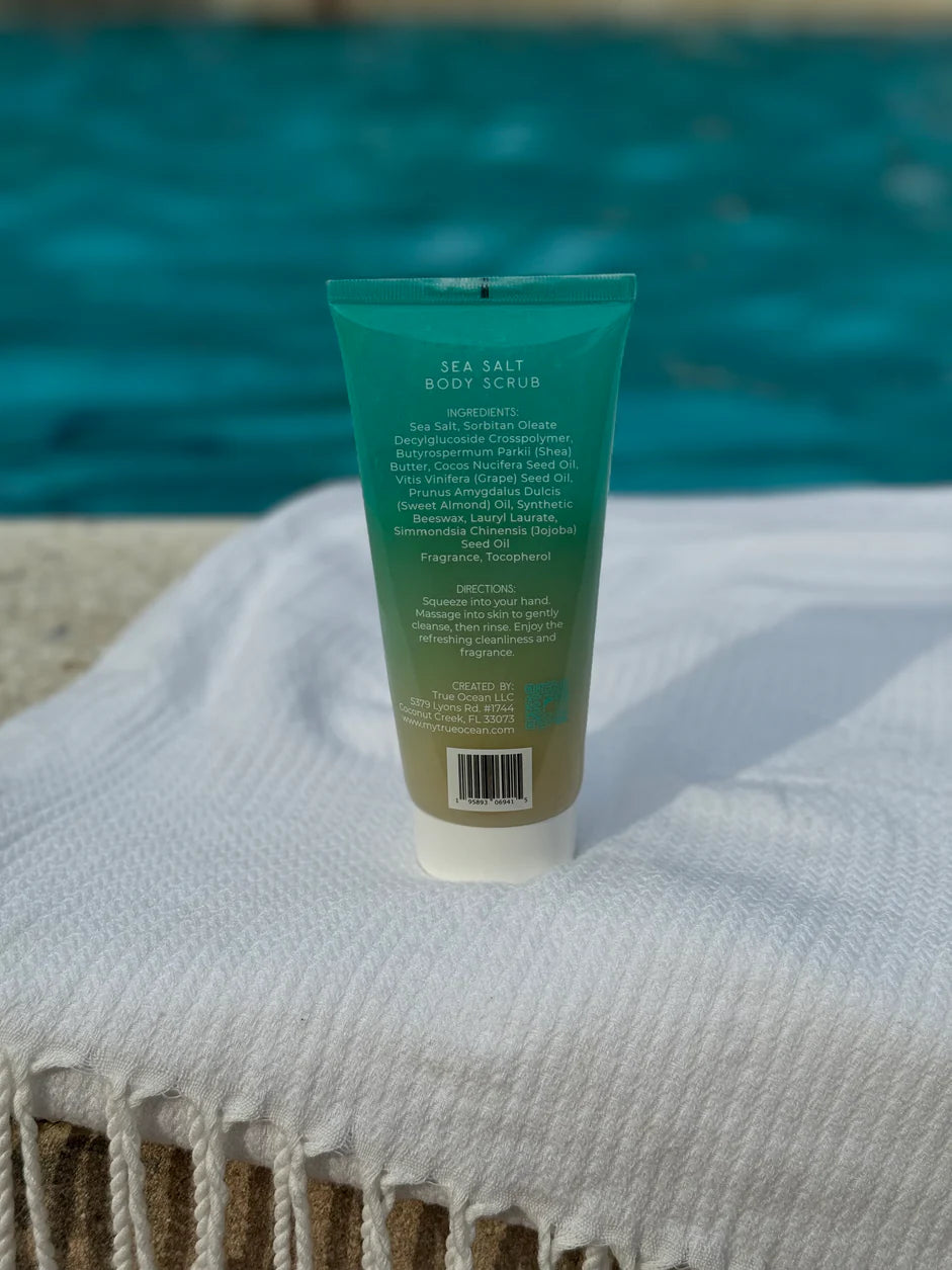 True Ocean: Salt Scrub - Exfoliator and Moisturizer