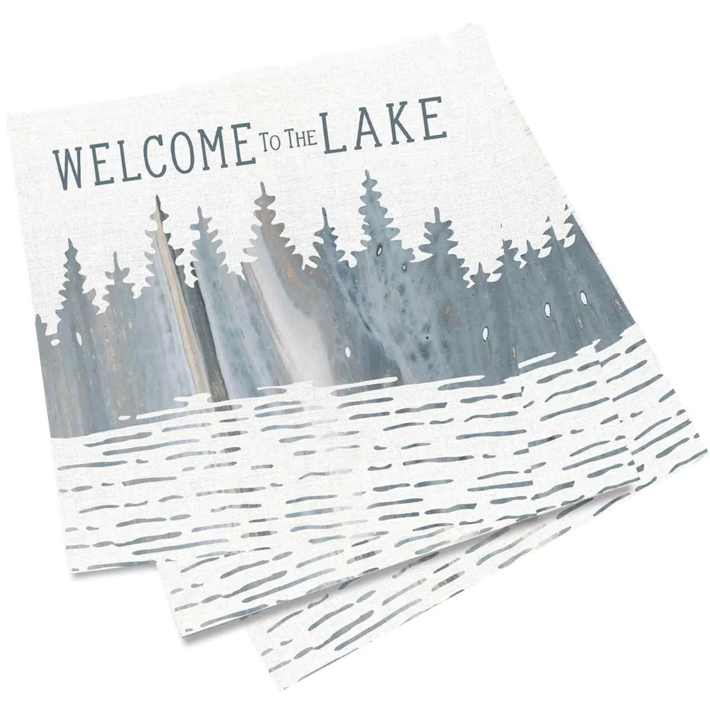 Welcome To the Lake Paper Napkins