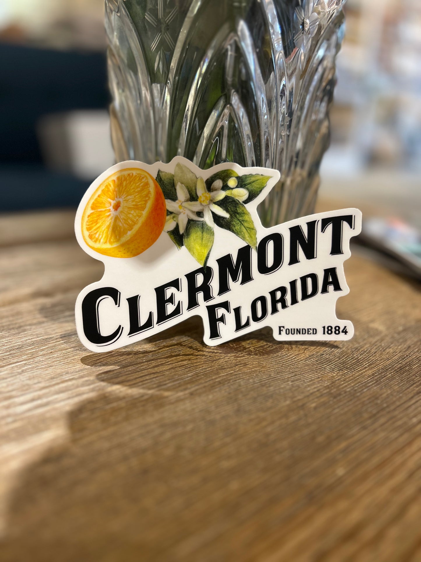 Clermont Large Decal Sticker