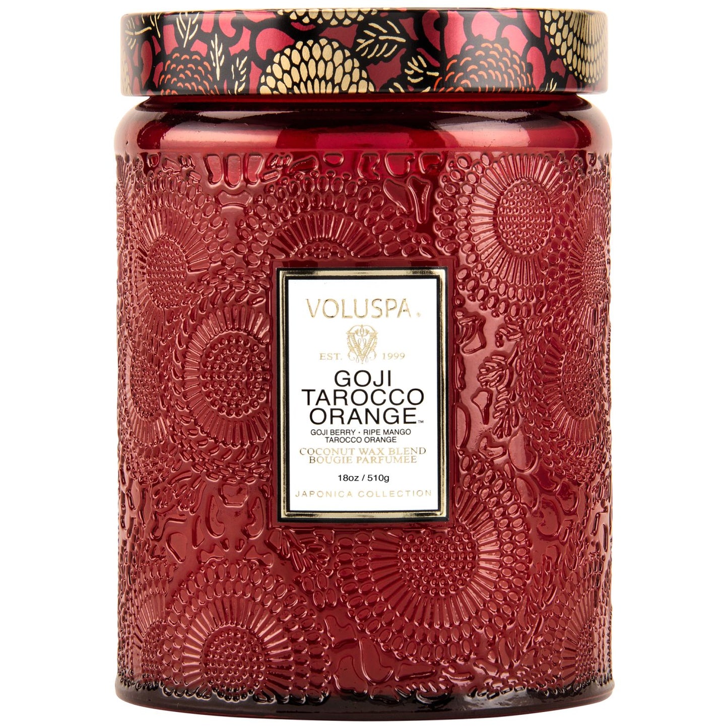 VOLUSPA Goji Tarocco Orange 18oz Large Jar