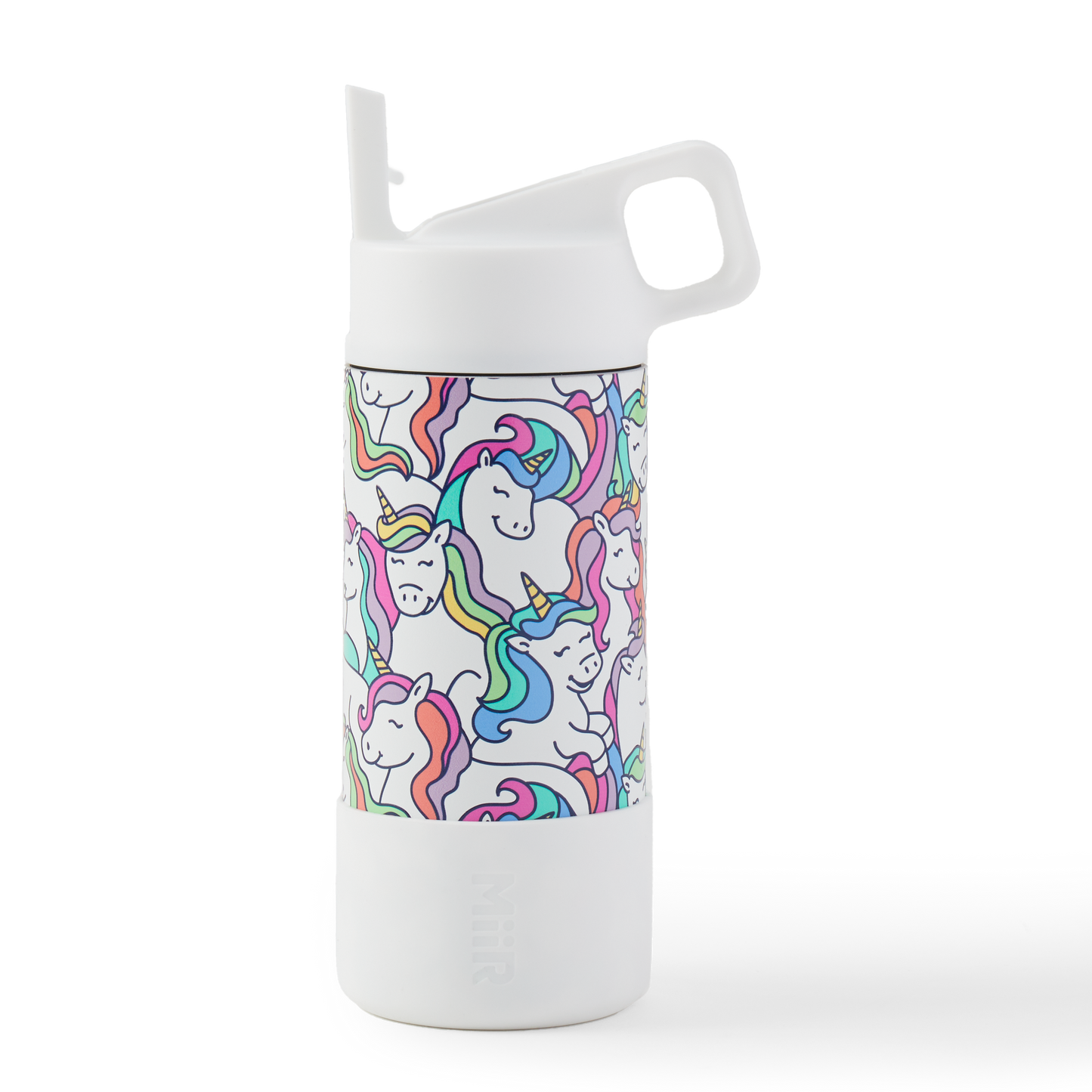 Kids Unicorn Friends Pattern 12 oz. Kids Bottle