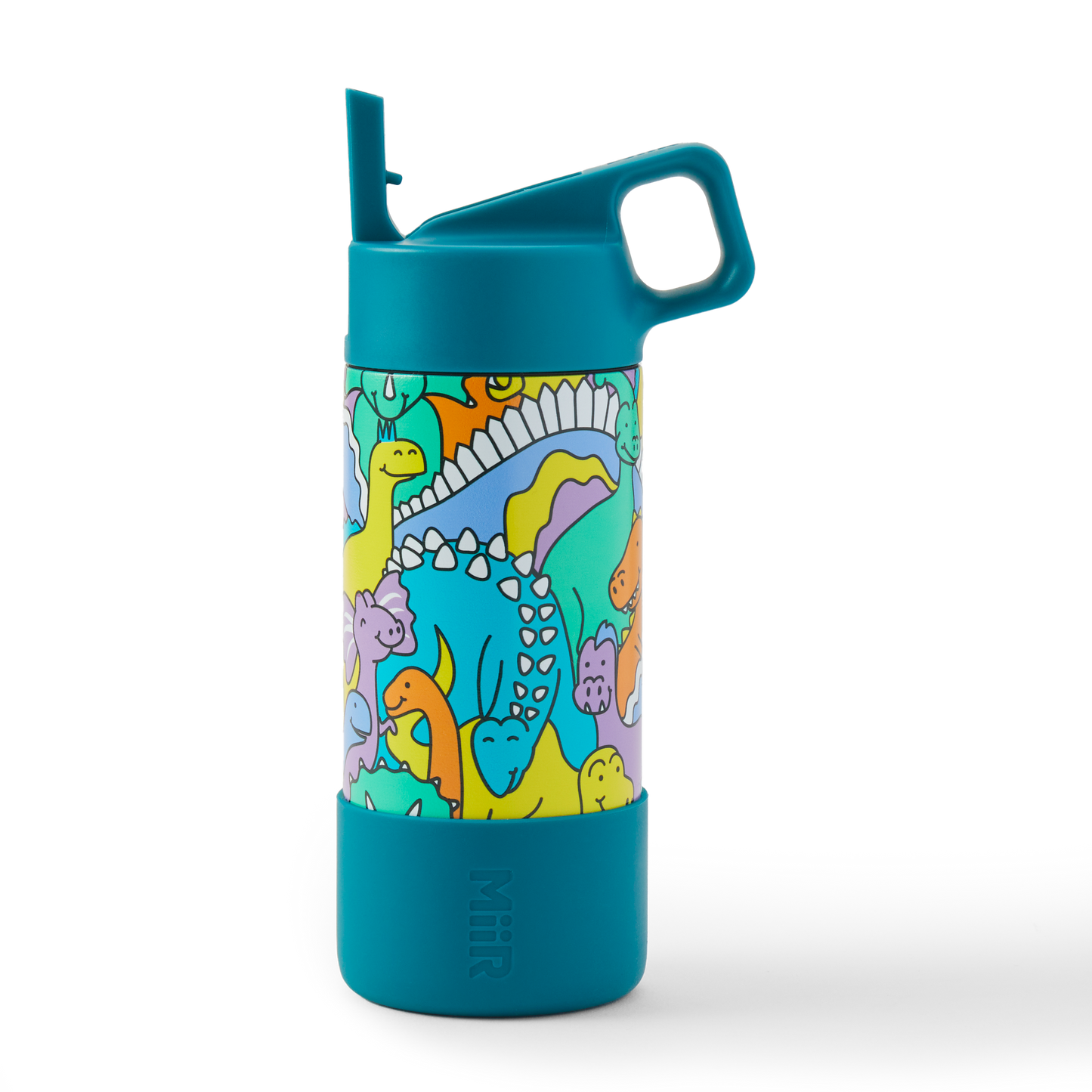 Kids Dinosaur Friends Pattern 12 oz. Kids Bottle