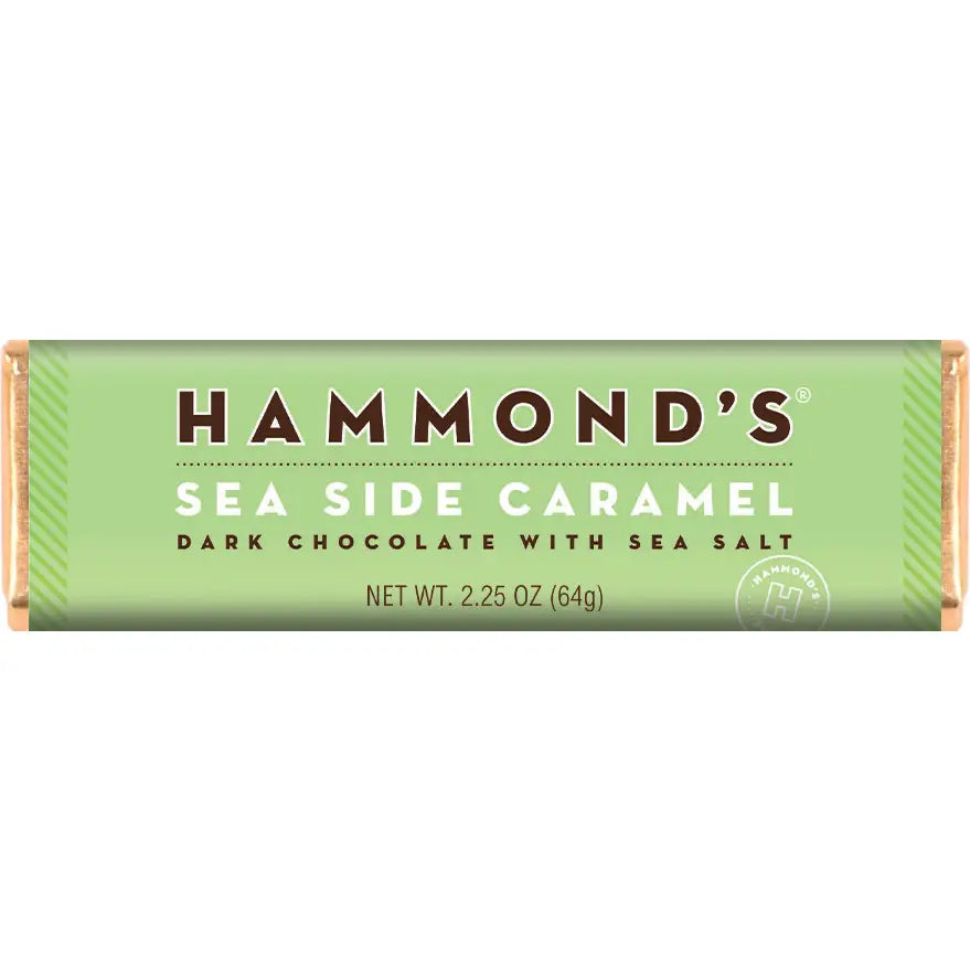 Natural Sea Side Caramel Dark Chocolate Candy Bar